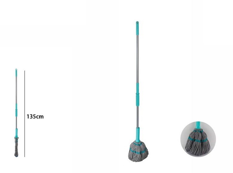 Scopa Mop Mocio In Microfibra Per Pavimento Lava Pavimento Con Bastone dfh