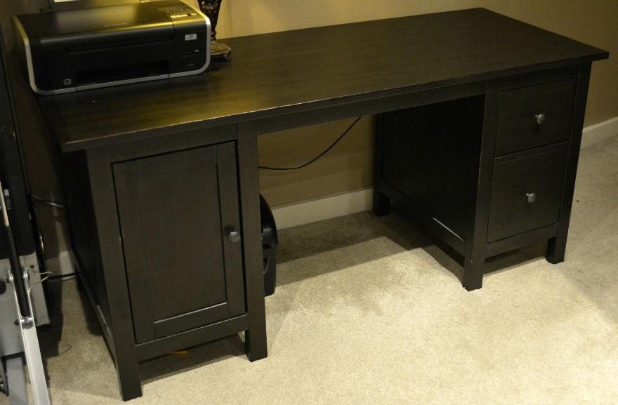 IKEA HEMNES Desk black brown u00a3100 Bargain!!! No offers in Trafford, Manchester Gumtree IKEA HEMNES Desk black brown u00a3100 Bargain!!! No offers in Trafford, Manchester Gumtree