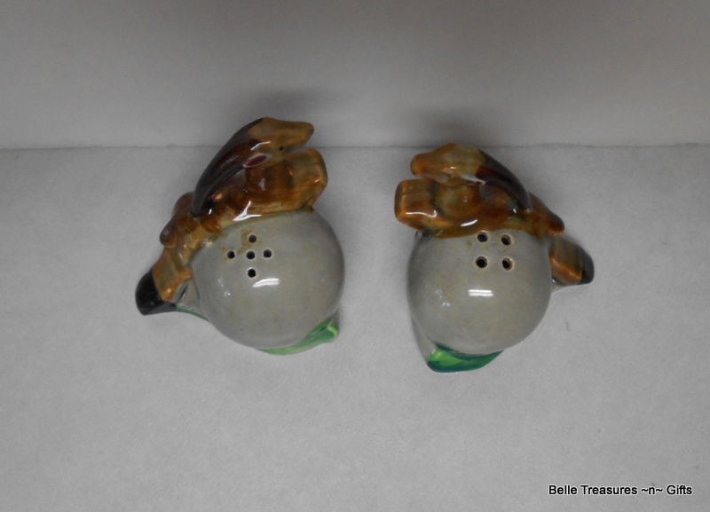 Antique Thanes Ceramic Gazzelle Impala Salt & Pepper Shakers