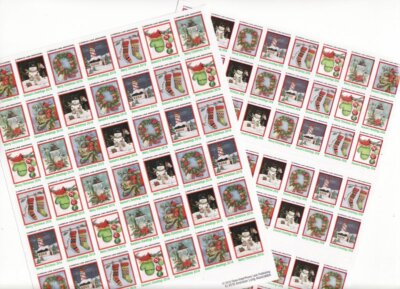 2016 ALA National  Design U.S. Christmas Seals Sheet Collection