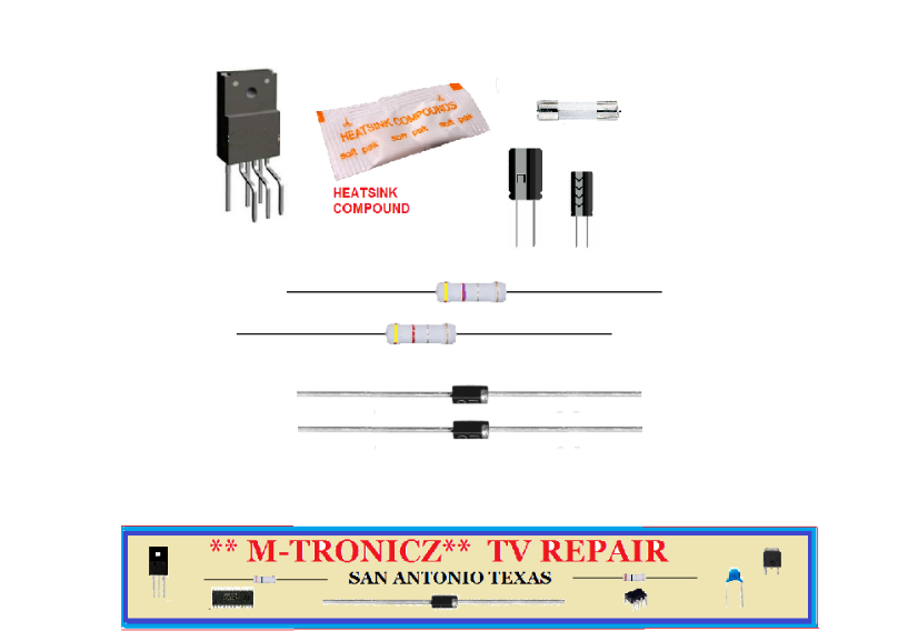 SAMSUNG POWER SUPPLY BN44-00274A BN44-00273A REPAIR KIT DEAD