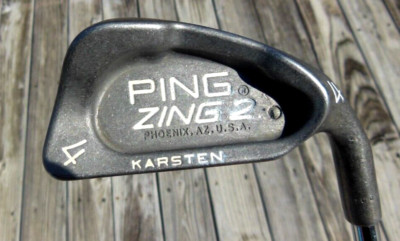 PING ZING 2 Black Dot 4 Iron Stiff Ping JZ Steel Shaft 38'' M/RH