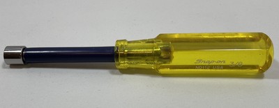 Snap-On ND112 3/8  Socket Screwdriver With Easy Turn Shaft Yellow Handle VGC