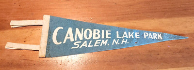 Canobie Lake Park Salem, NH Pennant VTG 11'' Length