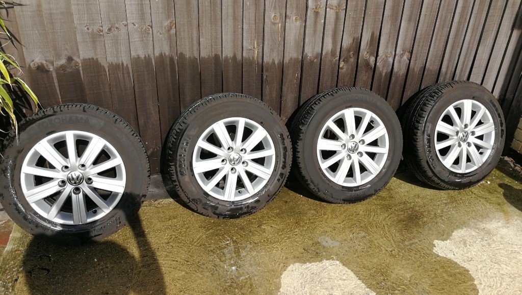 Vw 15" alloy wheels and tyres. in Beccles, Suffolk Gumtree