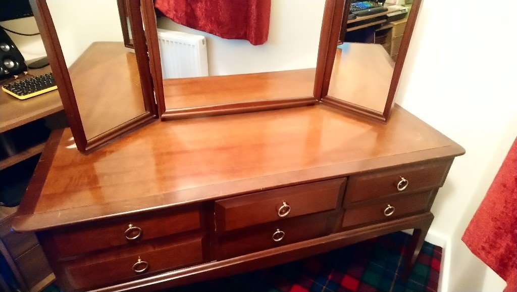 Used stag dressing table in Belper, Derbyshire Gumtree