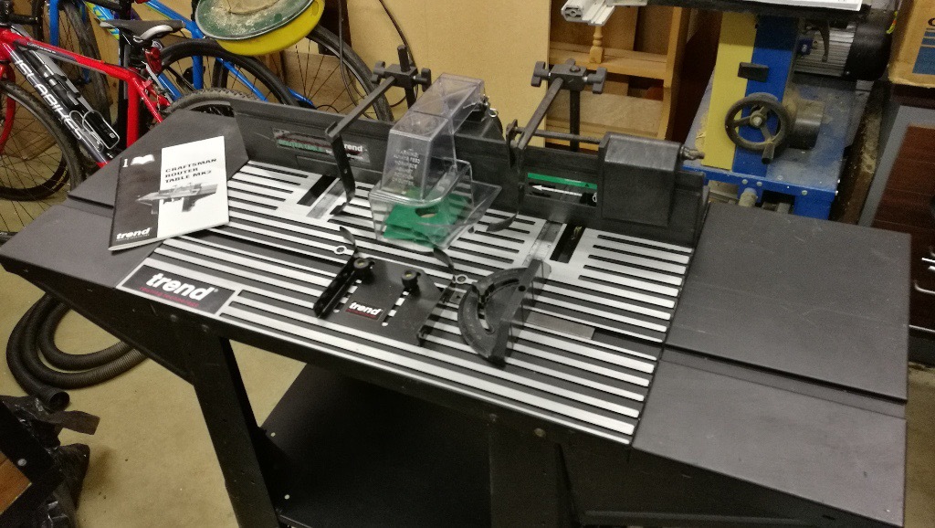 TREND CRAFTSMAN ROUTER TABLE CRT/MK2 for sale in Northampton