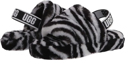 

Аутентичные шлепанцы UGG Kids Fluff Yeah Zebra в оригинальной упаковке 1116156K