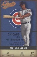 2002 Fleer Authentix - Moises Alou #84