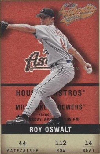 2002 Fleer Authentix - Roy Oswalt #112