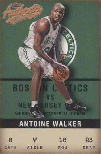 2001-02 Fleer Authentix - Antoine Walker #18