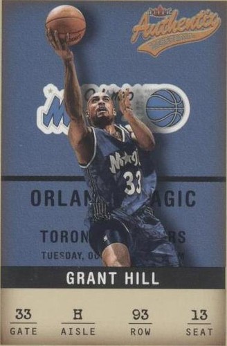 2001-02 Fleer Authentix - Grant Hill #93