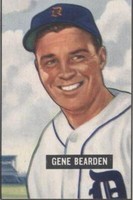 1951 Bowman - Gene Bearden #284