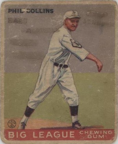 1933 Goudey Big League Chewing Gum - Phil Collins #21