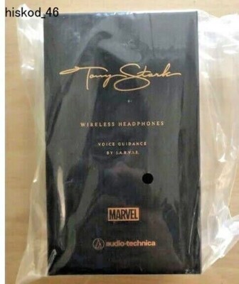 audio-technica MARVEL Tony Stark Model Wireless Headphone Earphone ATH-MVL2 TS
