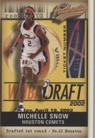 2002 Fleer Authentix WNBA - Michelle Snow #110