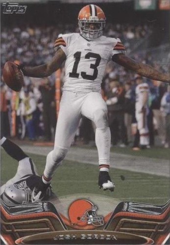 2013 Topps Mini Josh Gordon #198