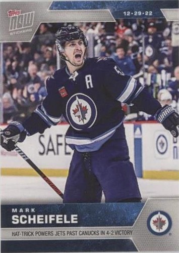 2022-23 Topps Now NHL Stickers - Mark Scheifele #128