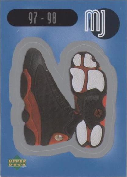 1998-99 Upper Deck Michael Jordan MJ Sticker Collection - Michael Jordan #SU19