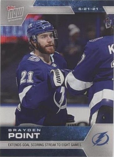 2020-21 Topps Now NHL Stickers - Brayden Point #206