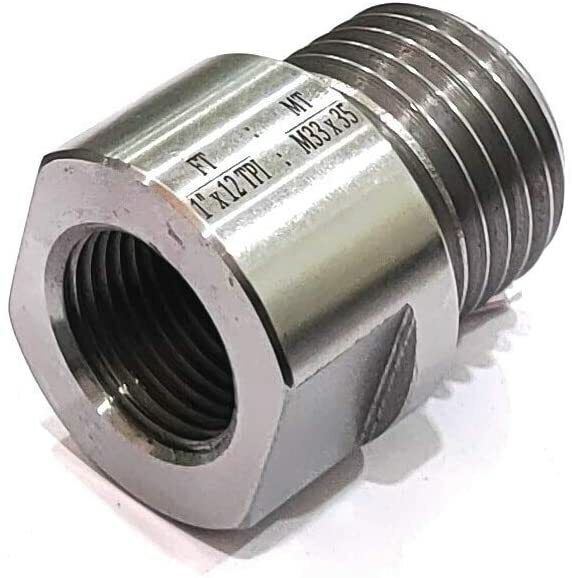 Buyohlic Woodworking Lathe Headstock Spindle Adapter Lathe Machine Tools