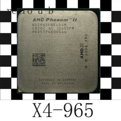 AMD Phenom II X4 965 3.4GHz Quad-Core CPU 125W Processor