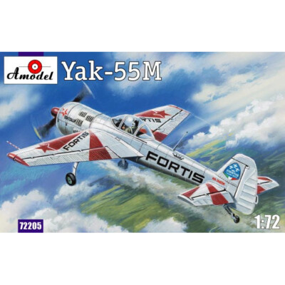 AMODEL 72205 Yak-55M 'FORTIS' Scale Aircraft 1/72 - Plastic model kit