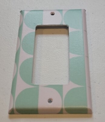 Decorative Light Switch Plate Retro Style