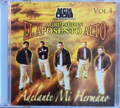 Agrupacion el Aposento Alto - Adelante Mi Hermano CD - Vol. 4 NEW w/small crack