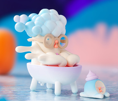 POP MART / modoli mood weather Restless Cyclone Mini Design Figure Toy Gift