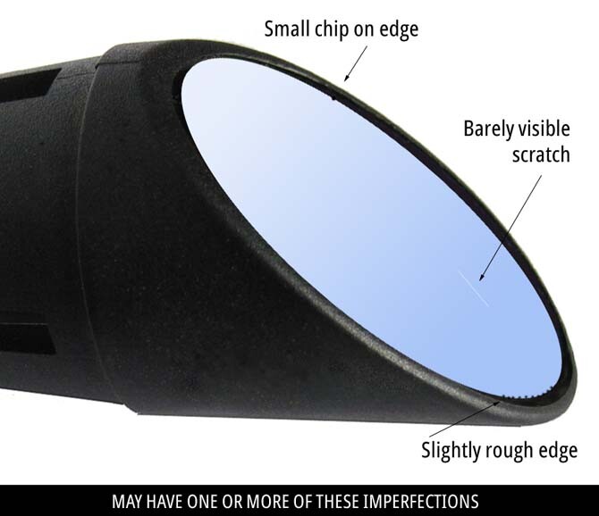 Italian Road Bike Mirror (bicycle racing un-helmet mirrors) SLIGHTLY BLEMISHED