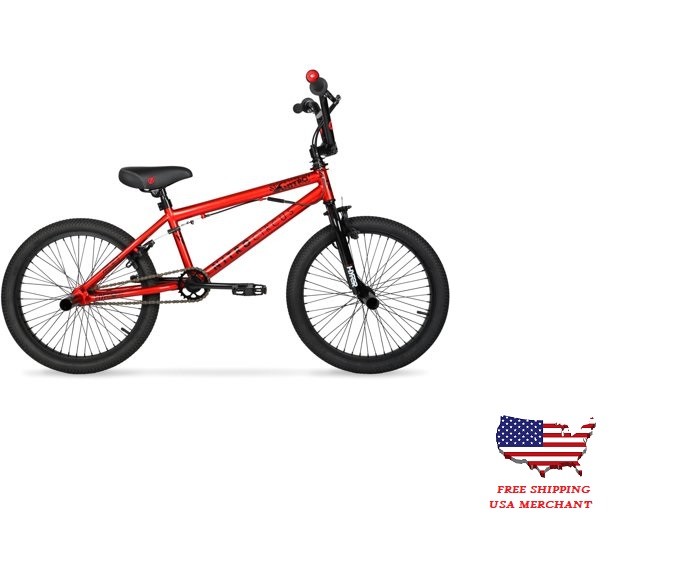 Hyper 20" Nitro Circus BMX Kids' Bike, Red Kids S Road Racing Speed Bike