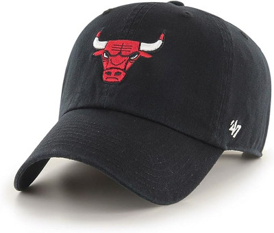 Chicago Bulls NBA '47 Clean Up Cap - Black | Adjustable