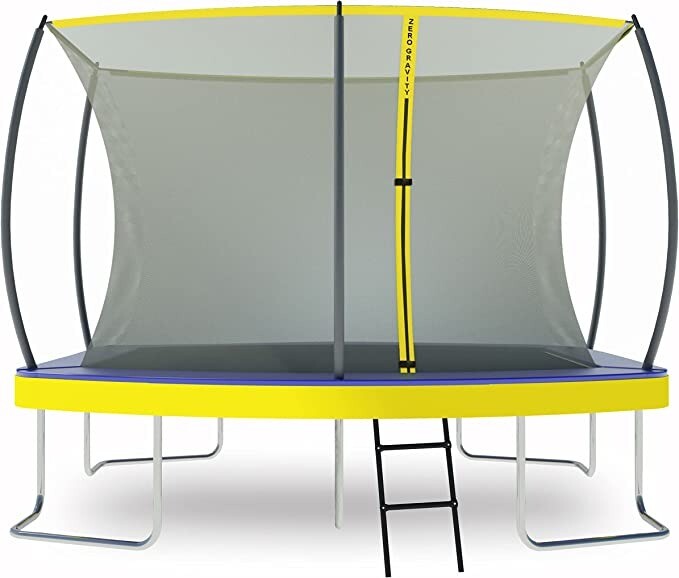 ZERO GRAVITY Ultima 5 Rectangular Barrel Trampoline with Safety