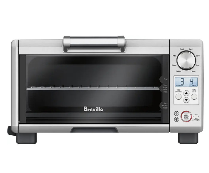 Breville - the Mini Smart Oven - Stainless Steel New