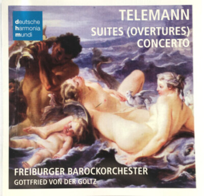 CD Georg Philipp Telemann Suites (Overtures) - Concerto
