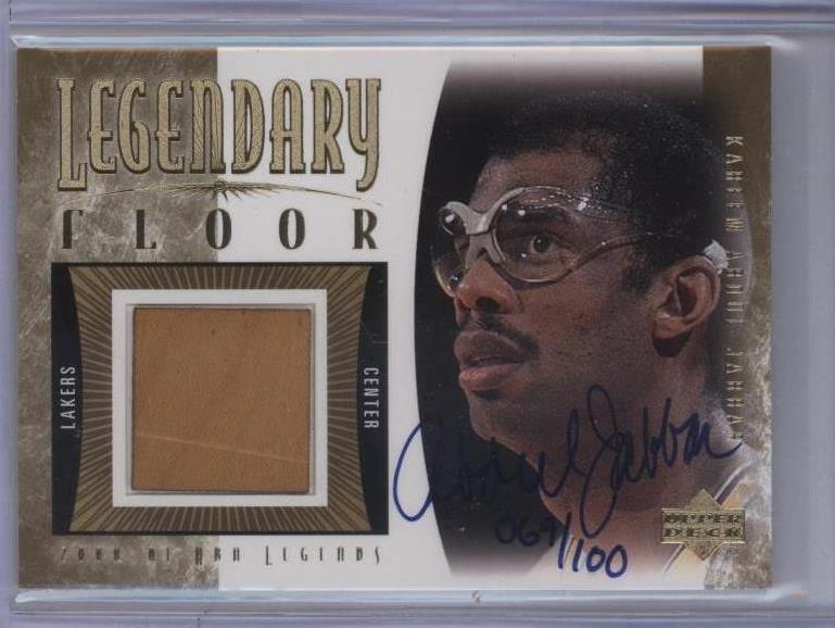 2000-01 Upper Deck NBA Legends - Kareem Abdul-Jabbar #KA-AF