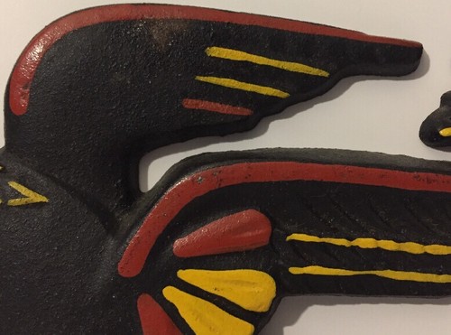 Painted Iron Fighting Roosters by Wilton