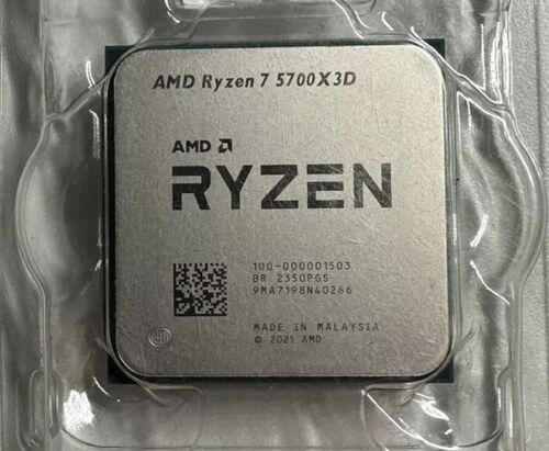 AMD Ryzen 7 5700X3D 8-Core 16-Thread 4.1GHz Socket AM4 CPU | eBay AMD Ryzen 7 5700X3D 8-Core 16-Thread 4.1GHz Socket AM4 CPU | eBay