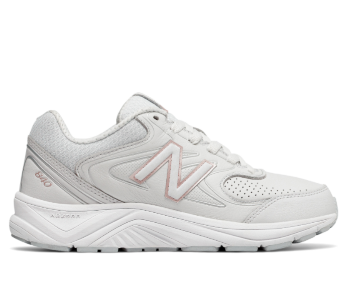 Обувь NEW BALANCE WW840 GG2 Walking Wos V2, нейтральное белое розовое золото, 10,5US ABZORB