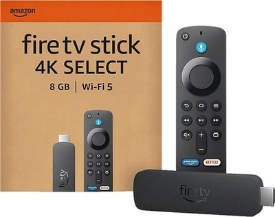 Amazon Fire TV Stick 4K Select, 8 GB | Wi-Fi 5