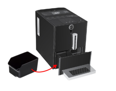 Jura 70118 Grounds Bin for A1-A7-A9-ENA Micro 90 models