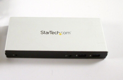 StarTech.com USB3SDOCKDD Docking Station W/ Dual DVI Audio Ethernet Ports 