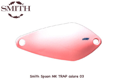 SMITH SPOON  MK TRAP JAPAN COL.03 LIGHT PINK GR 1,8 TROUT AREA SPINNING