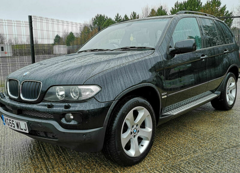 BMW X5 3.0d AUTOMATIC SPORT DIESEL BLACK AUTO CAR ESTATE MPV 2005MY ...