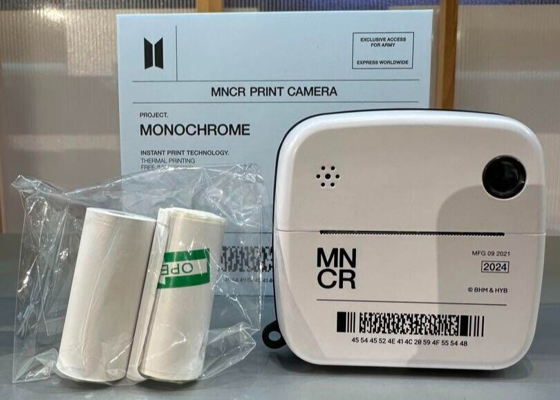 （新品）BTS 〇 PRINT CAMERA MONOCHROME 2024 BTS - PRINT CAMERA (MONOCHROME MD)