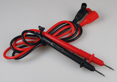 Messleitung 80cm / Anschlusskabel mit Prüfspitzen für Multimeter - Voltmeter