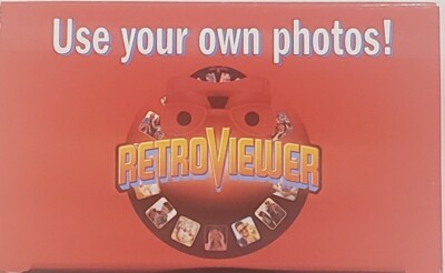 Image3D Custom Viewfinder Reel Plus Red RetroViewer (Reels Not Included) 