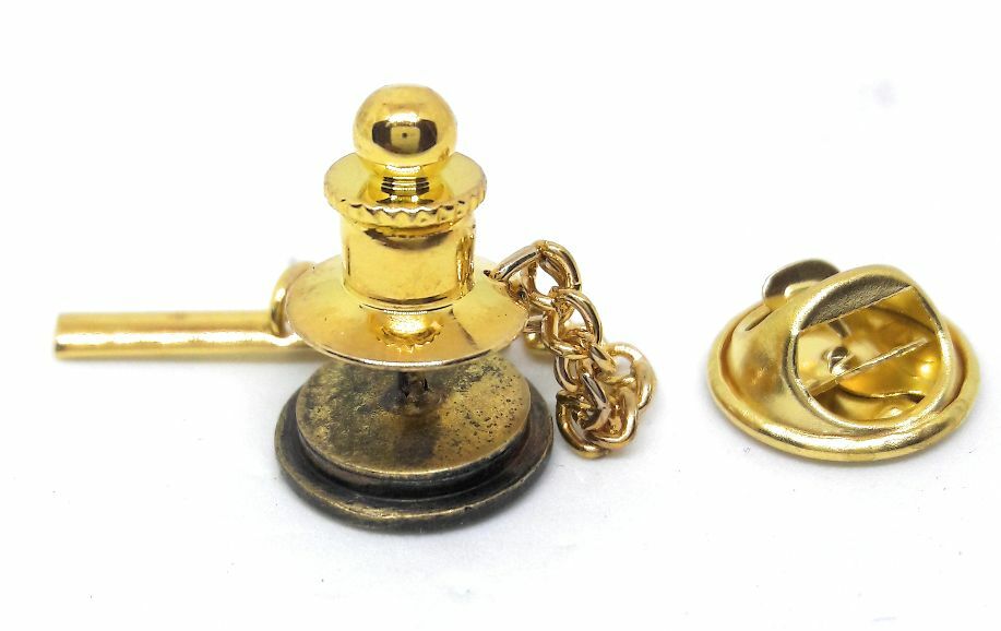 BULLET CARTRIDGE TIE TACK / LAPEL PIN