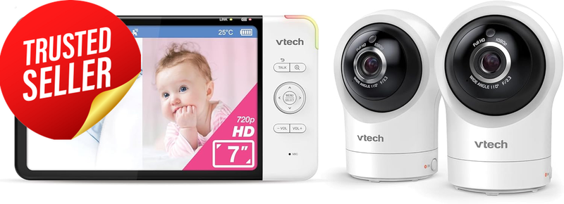 Baby Monitor Video 7 Pan Tilt HD